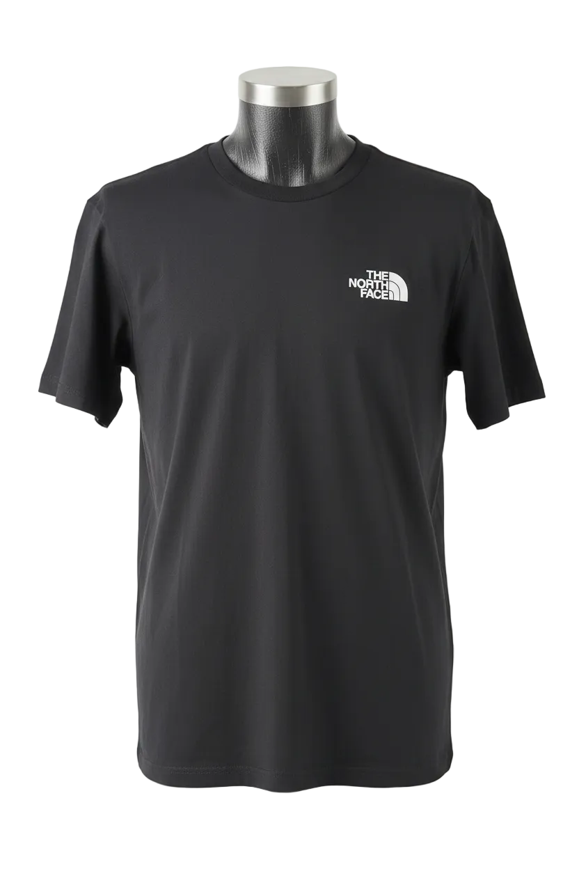 THE NORTFACE NEGRA CON LOGO EN COLOR BLANCO EN ESPALDA XL