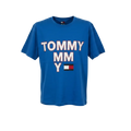 Playera premium Tommy azul rey XL de la marca Selah Boutique, vista frontal con detalles de la prenda.