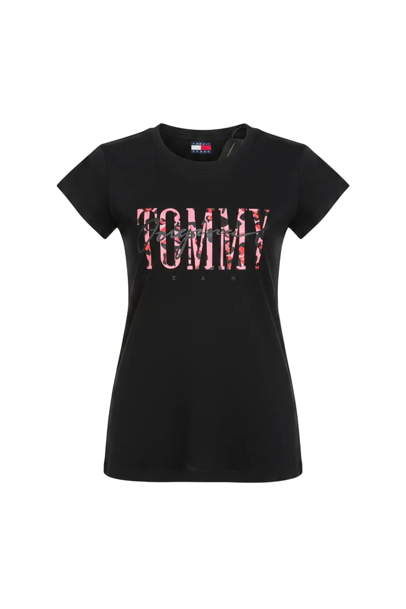 TOMMY LETRAS FLOREADAS MUJER M