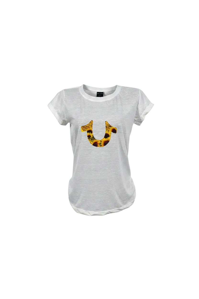 TRUE RELIGION LOGO GIRASOLES MUJER XL