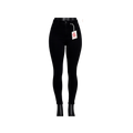 PANTALON ENTUBADO NEGRO LISO